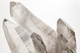 Smoky Lemurian Quartz Crystal Cluster - Large Crystals #212486-3